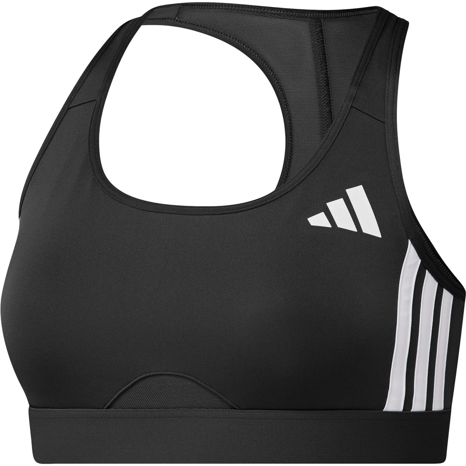 Adidas - Womens Opt Ess 3S Ms Workout Bra - Image 3