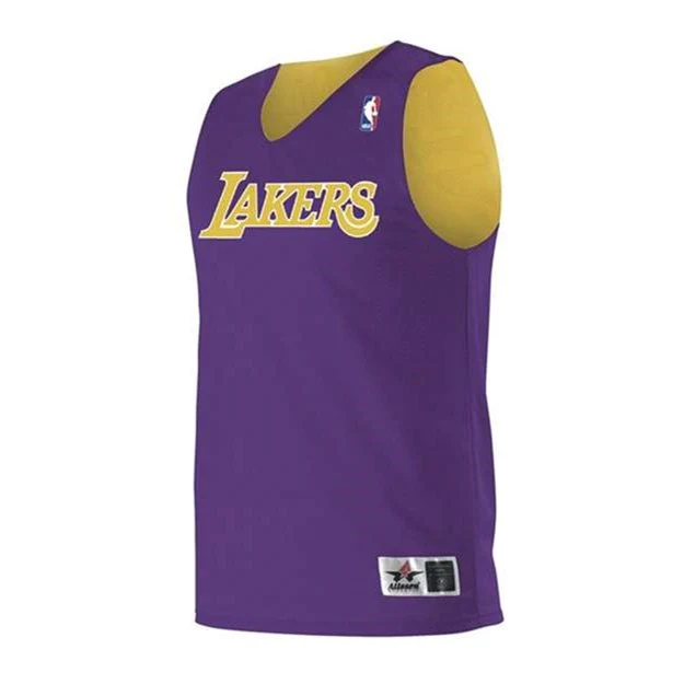 Alleson Athletic - Mens A115La Nba Logo'D Reversible Jersey - Image 10