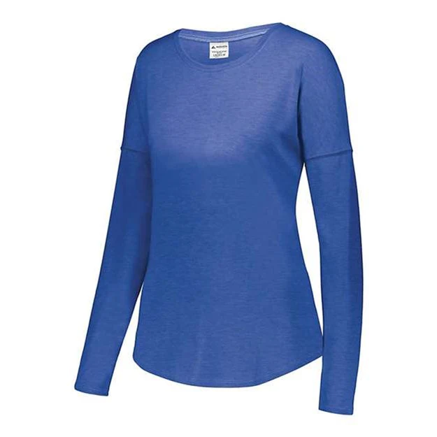 Augusta Sportswear - Womens 3077 Lux Triblend Long Sleeve T-Shirt - Image 13