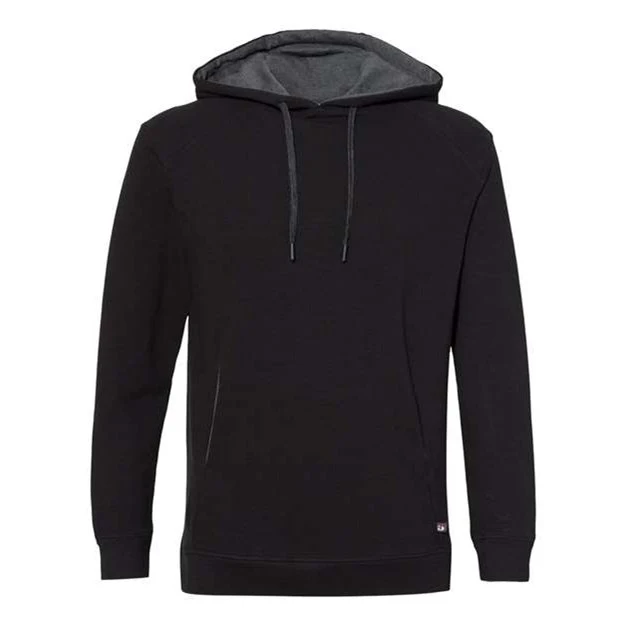 Badger - Mens 1050 Fitflex French Terry Hooded Sweatshirt - Image 4