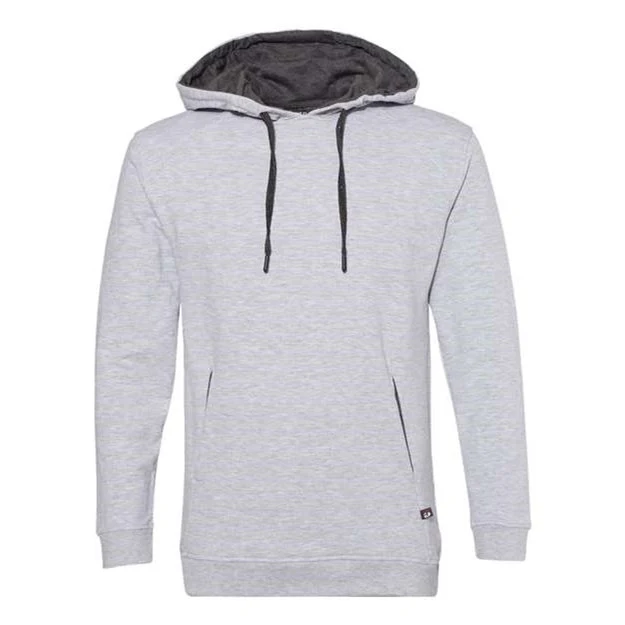 Badger - Mens 1050 Fitflex French Terry Hooded Sweatshirt - Image 6