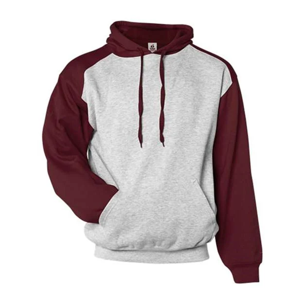 Badger - Mens 1249 Sport Athletic Fleece Hooded Sweatshirt - Image 5