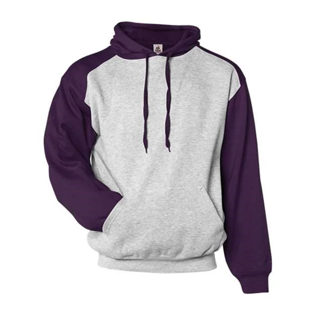 Badger - Mens 1249 Sport Athletic Fleece Hooded Sweatshirt - Image 7