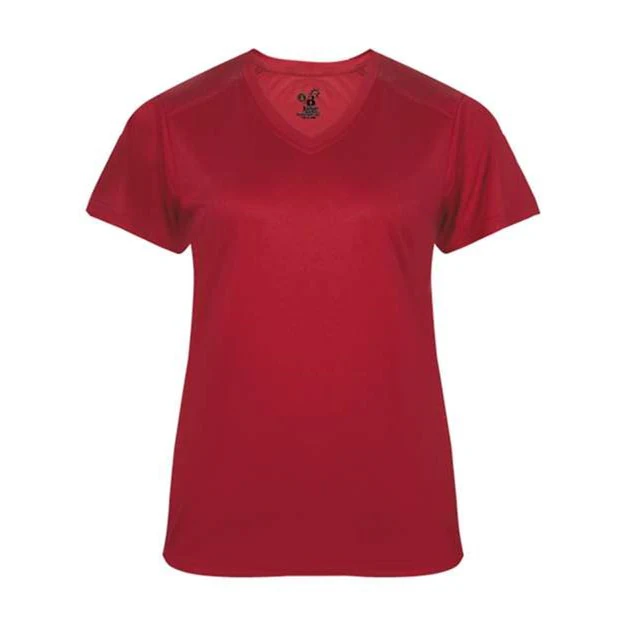 Badger - Womens 4062 Ultimate Softlock V-Neck T-Shirt - Image 13