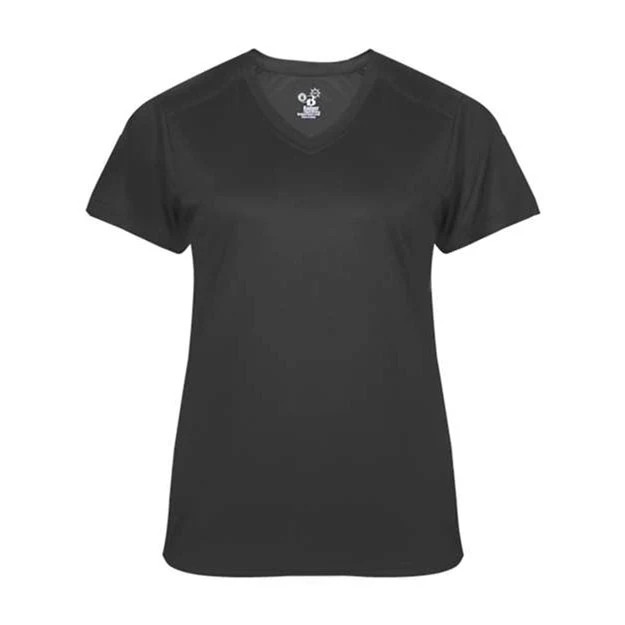 Badger - Womens 4062 Ultimate Softlock V-Neck T-Shirt - Image 26