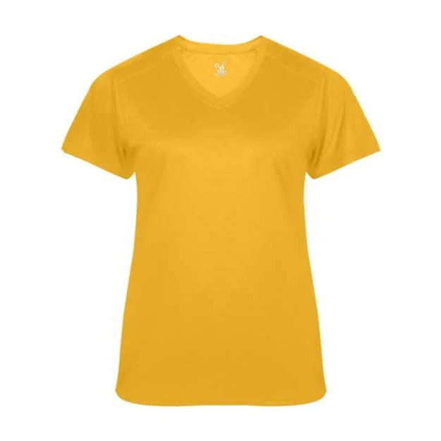 Badger - Womens 4062 Ultimate Softlock V-Neck T-Shirt - Image 5