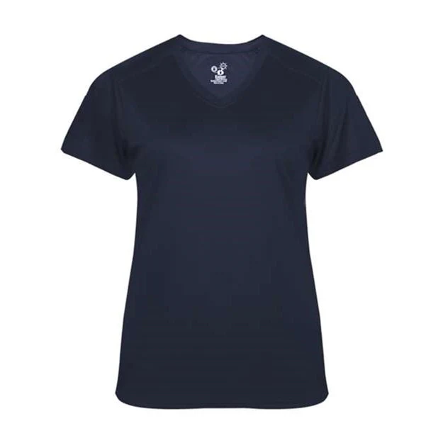 Badger - Womens 4062 Ultimate Softlock V-Neck T-Shirt - Image 8