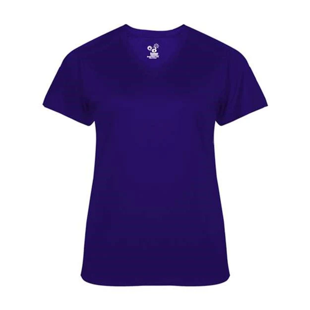 Badger - Womens 4062 Ultimate Softlock V-Neck T-Shirt - Image 9