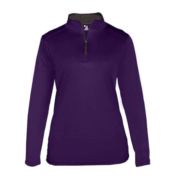 Badger - Womens 4103 B-Core Quarter-Zip Pullover - Image 9