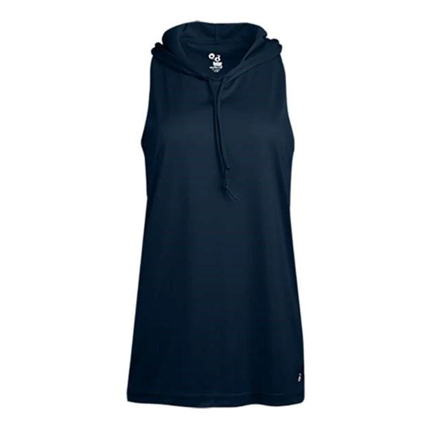 Badger - Womens 4111 B-Core Racerback Hooded Tank Top - Image 3