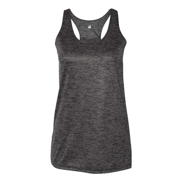 Badger - Womens 4161 Tonal Blend Racerback Tank Top - Image 10