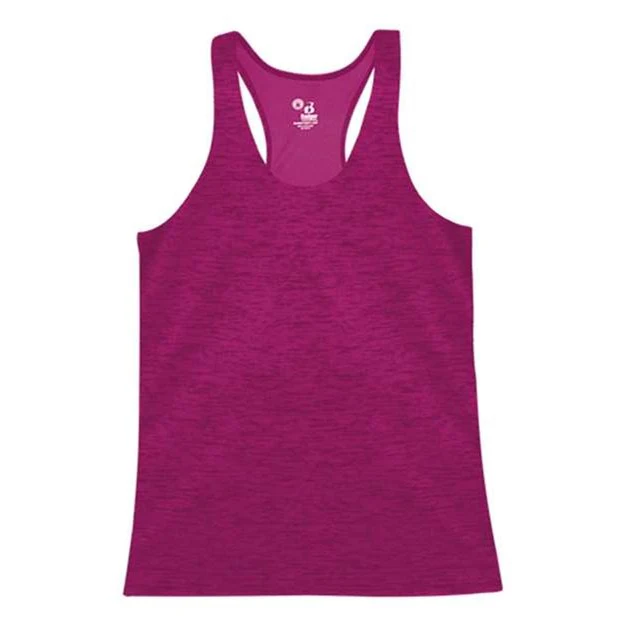 Badger - Womens 4161 Tonal Blend Racerback Tank Top - Image 15