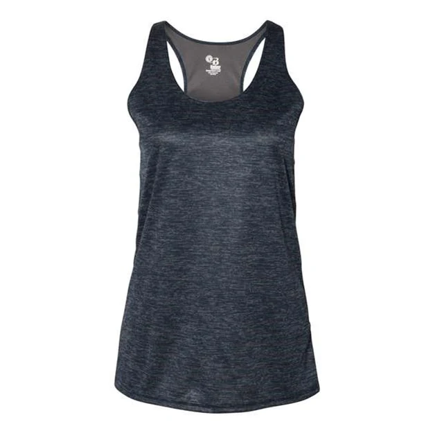 Badger - Womens 4161 Tonal Blend Racerback Tank Top - Image 4