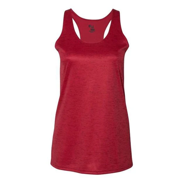 Badger - Womens 4161 Tonal Blend Racerback Tank Top - Image 6