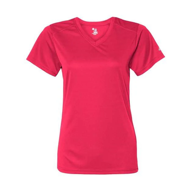 Badger - Womens 4162 B-Core V-Neck T-Shirt - Image 37