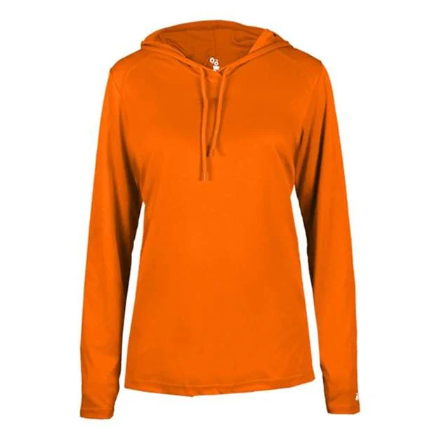 Badger - Womens 4165 B-Core Long Sleeve Hooded T-Shirt - Image 19