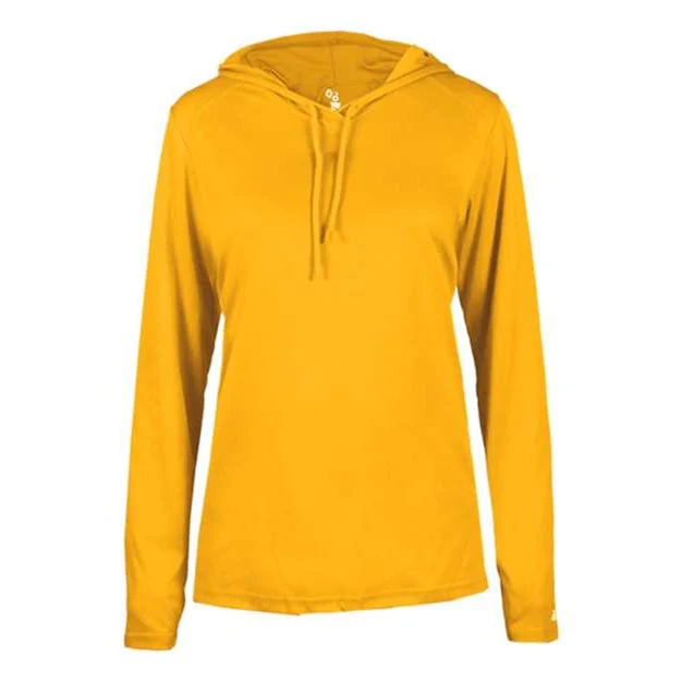 Badger - Womens 4165 B-Core Long Sleeve Hooded T-Shirt - Image 22