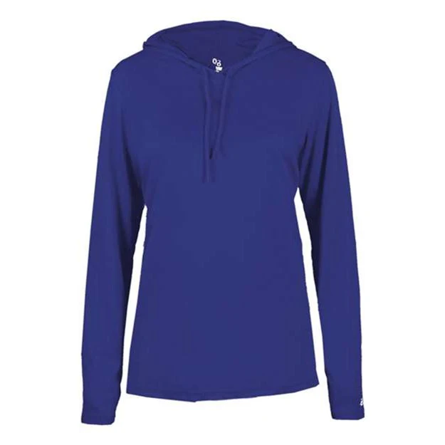 Badger - Womens 4165 B-Core Long Sleeve Hooded T-Shirt - Image 28