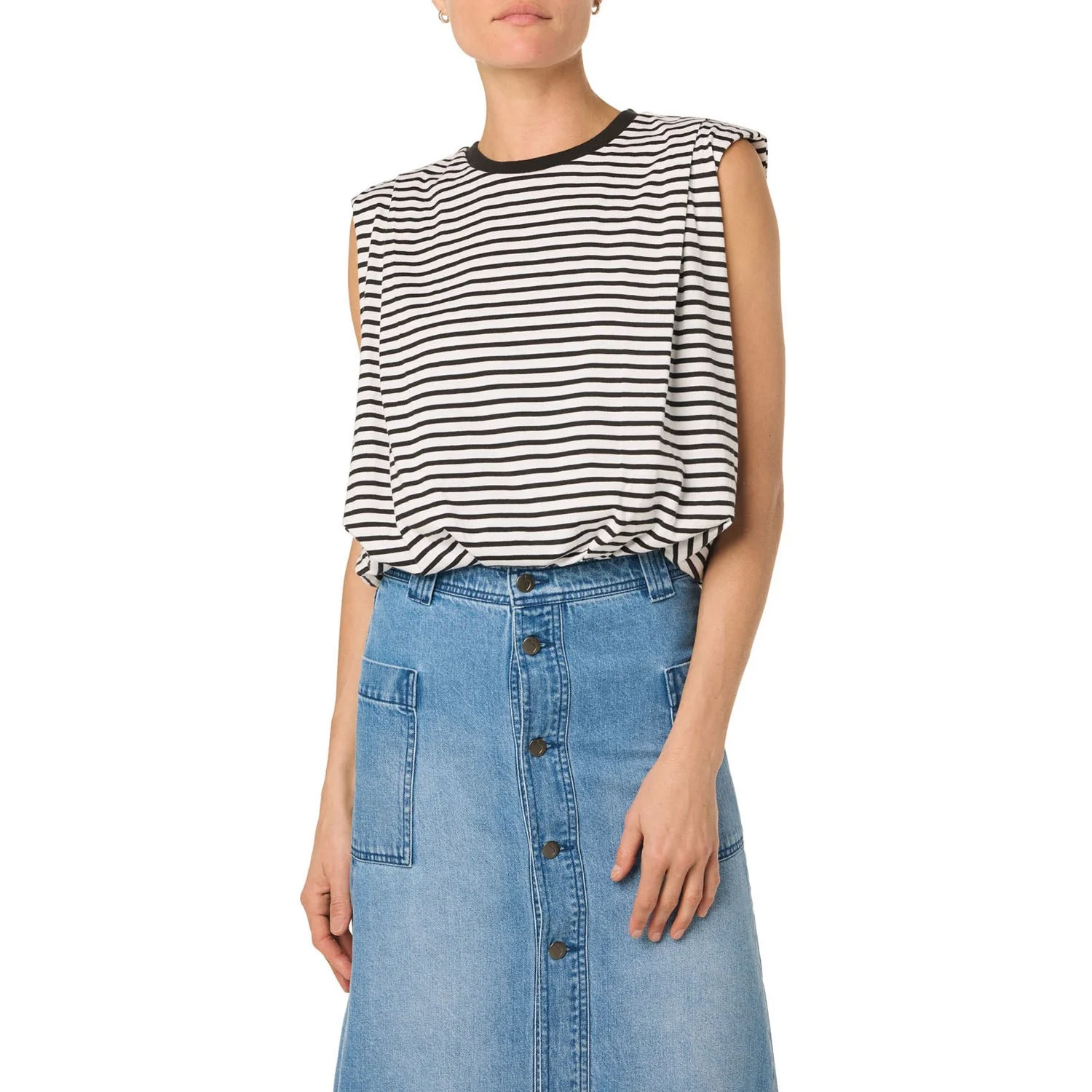 Joe Jeans - Womens Short Sleeve Knit Tank Top - Image 6