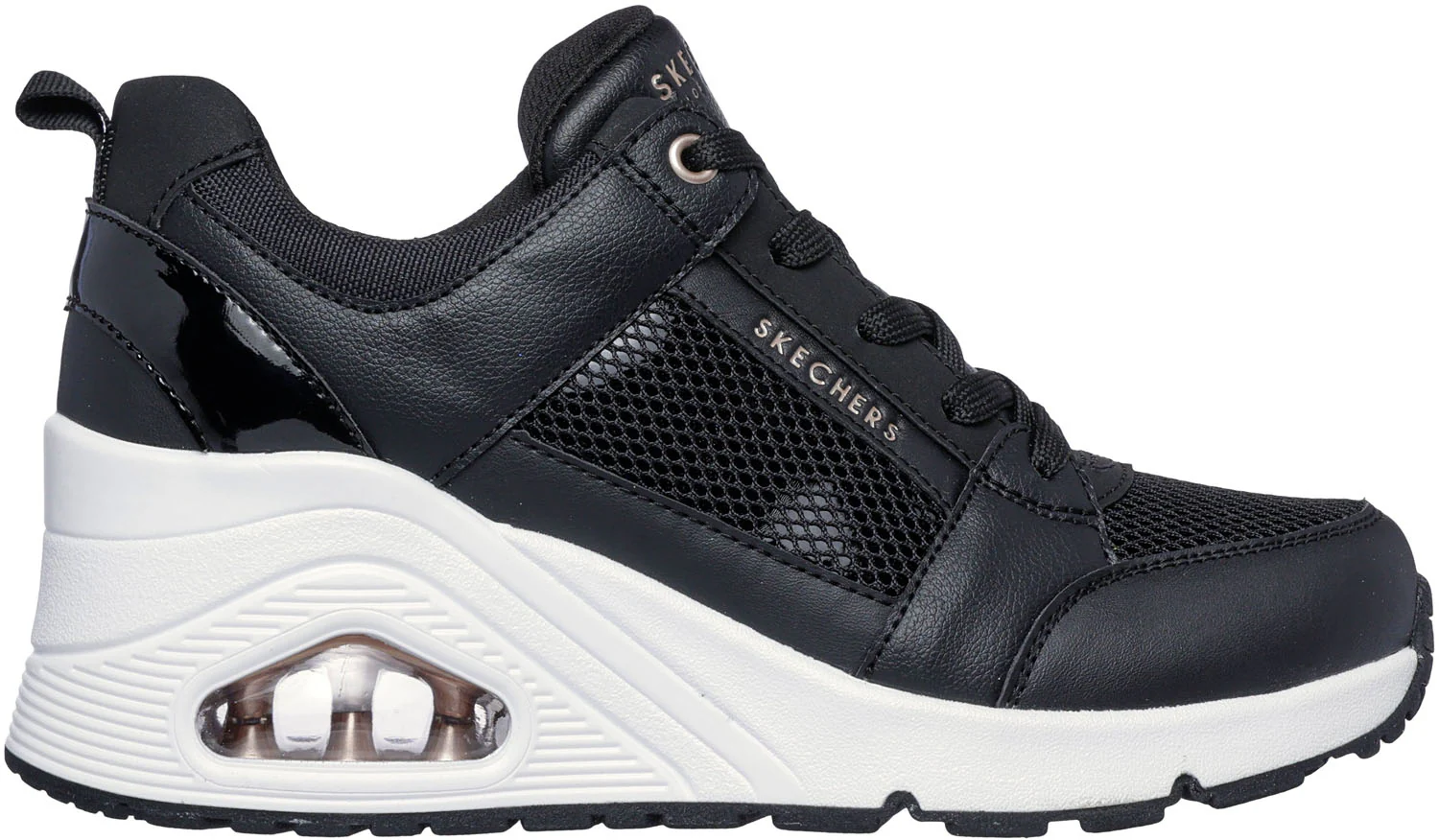 Skechers - Womens Uno Wedge - Everything Nice Sneakers - Image 3